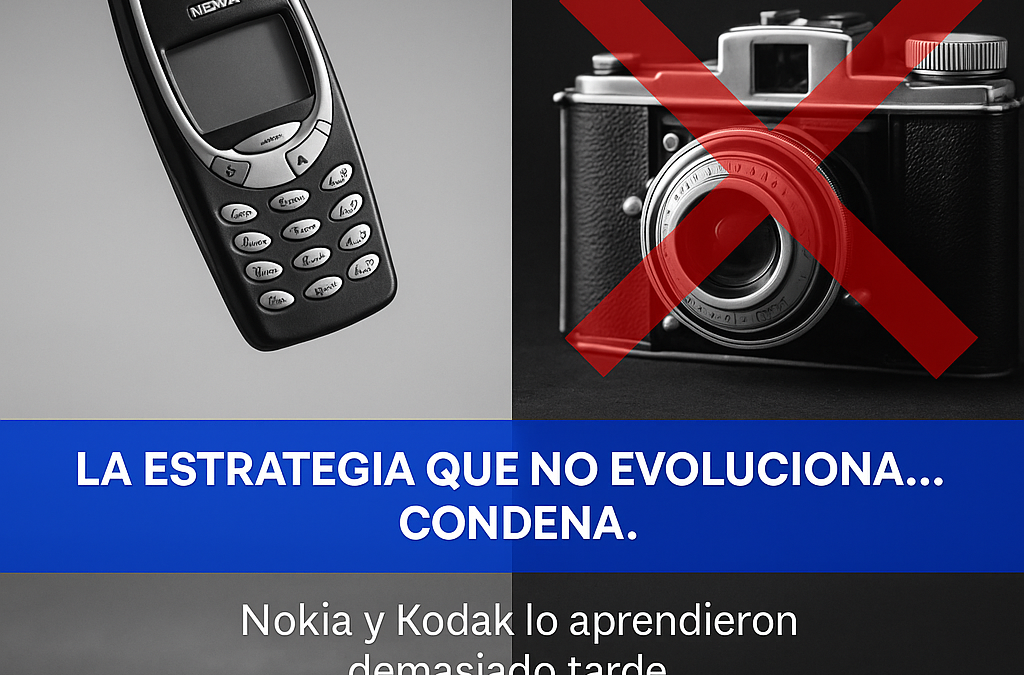 Innovar o Desaparecer: Lecciones de Nokia, Kodak y la Disrupción para Todas las Industrias