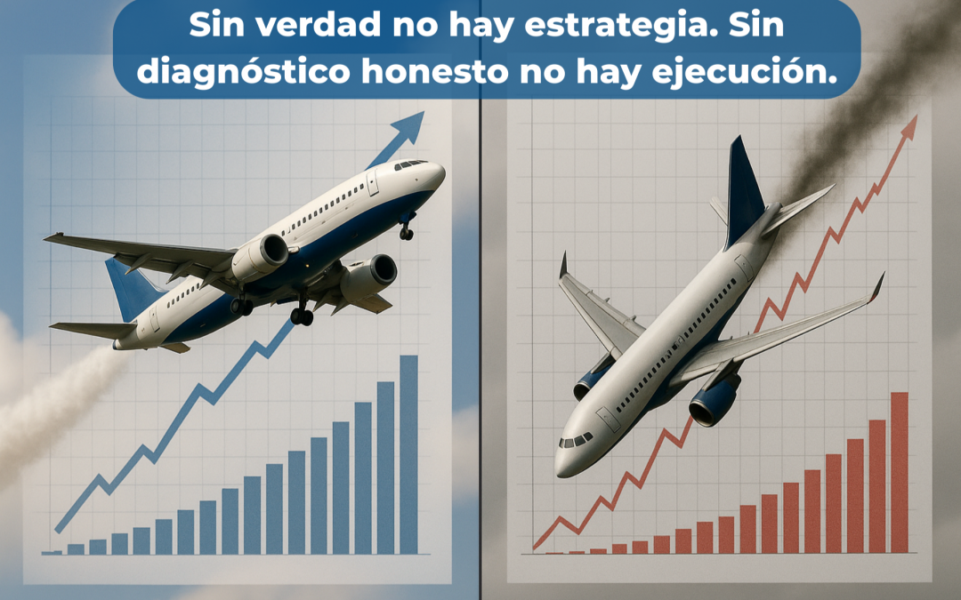 Diagnósticos crudos vs complacientes (Interjet vs Volaris)